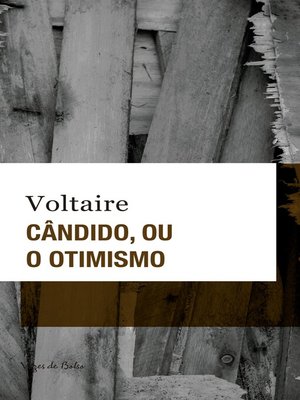 cover image of Cândido, ou o otimismo
